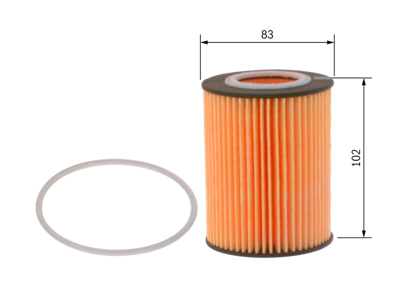 Bosch F026407075 Oil Filter - 5
