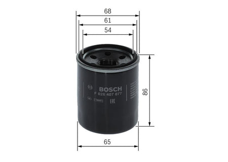 Bosch F026407077 Oil Filter - 5