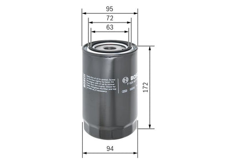 Bosch F026407081 Oil Filter - 1
