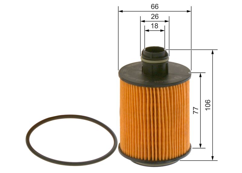 Bosch F026407095 Oil Filter - 5