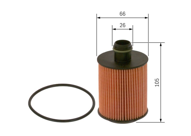 Bosch F026407096 Oil Filter - 5
