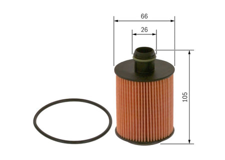Bosch F026407096 Oil Filter - 5