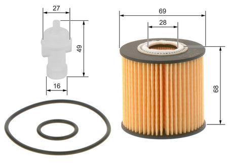 Bosch F026407098 Oil Filter - 1