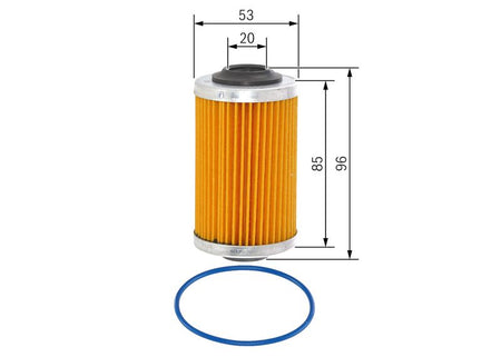 Bosch F026407109 Oil Filter - 1