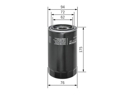 Bosch F026407129 Oil Filter - 1
