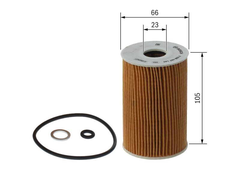 Bosch F026407147 Oil Filter - 5