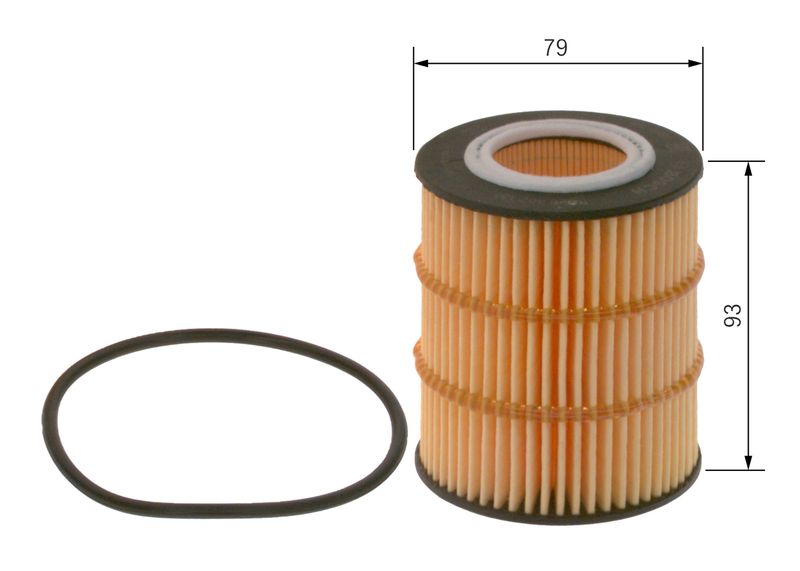 Bosch F026407155 Oil Filter - 5