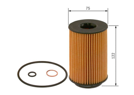 Bosch F026407158 Oil Filter - 5