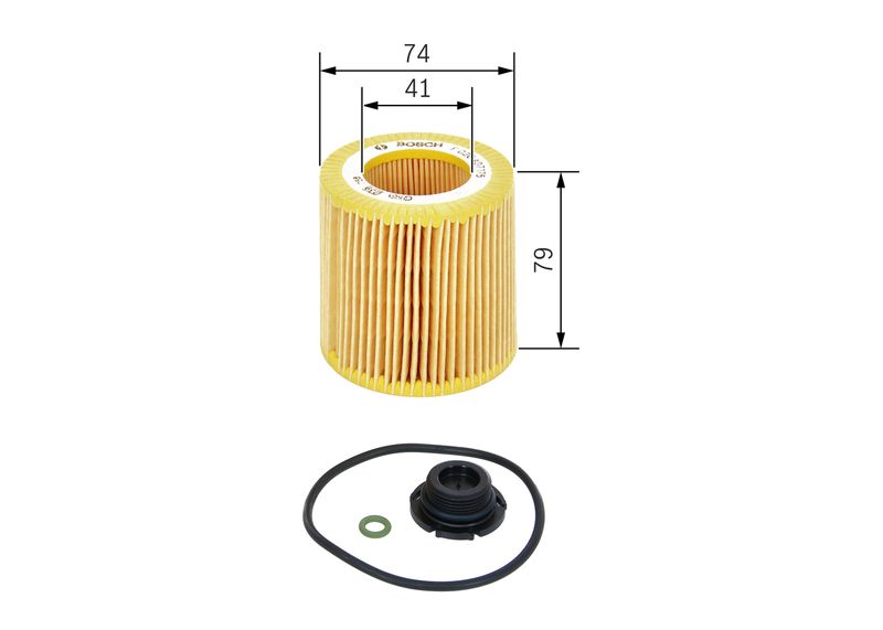 Bosch F026407175 Oil Filter - 1