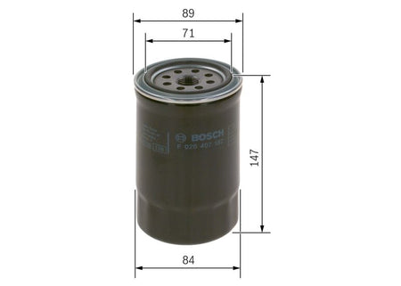 Bosch F026407187 Oil Filter - 5