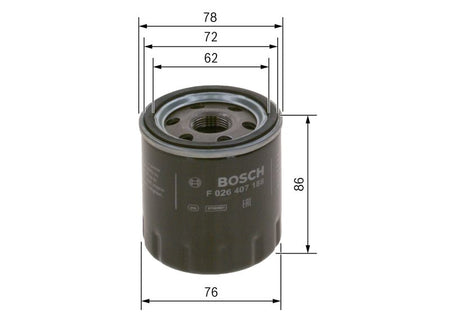Bosch F026407188 Oil Filter - 5