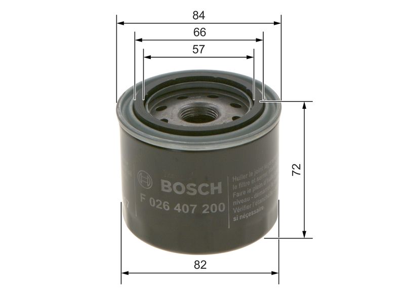Bosch F026407200 Oil Filter - 1