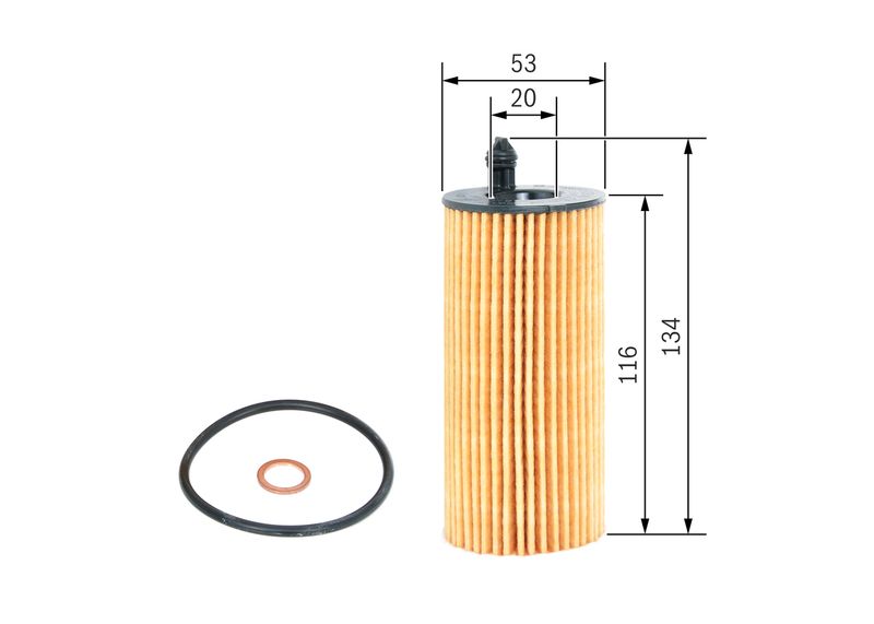 Bosch F026407205 Oil Filter - 1