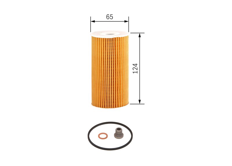 Bosch F026407206 Oil Filter - 1