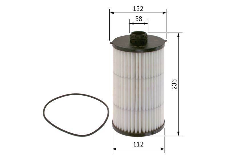 Bosch F026407217 Oil Filter - 5