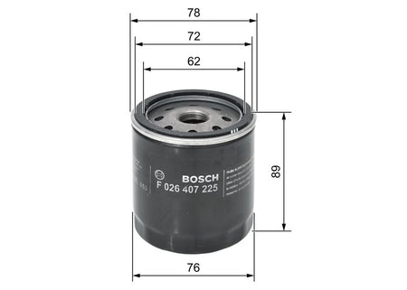Bosch F026407225 Oil Filter - 5