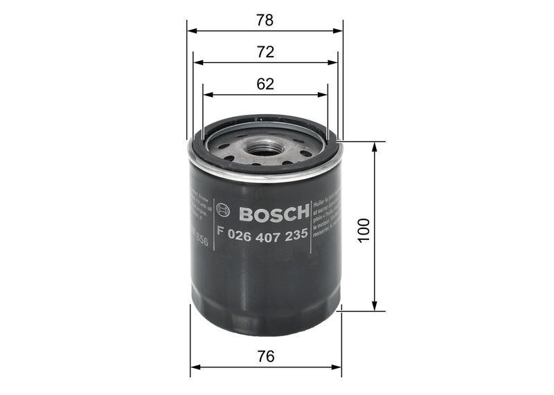 Bosch F026407235 Oil Filter - 5