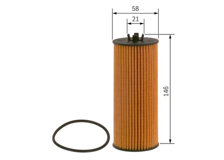 Bosch F026407237 Oil Filter - 5