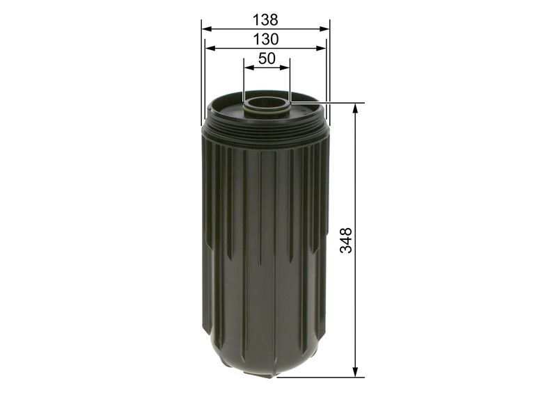 Bosch F026407241 Oil Filter - 1