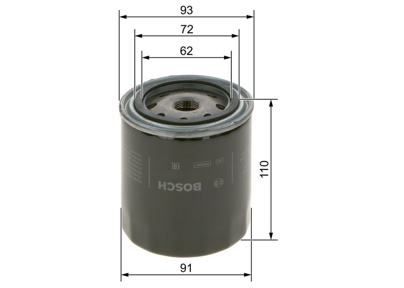 Bosch F026407267 Oil Filter - 1