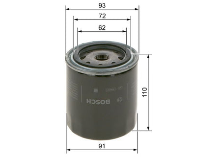 Bosch F026407267 Oil Filter - 1