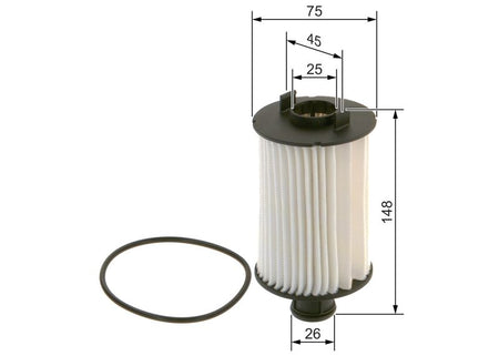 Bosch F026407269 Oil Filter - 1