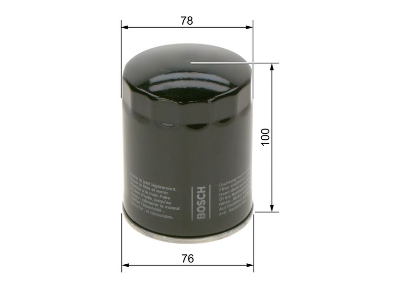 Bosch F026407271 Oil Filter - 1