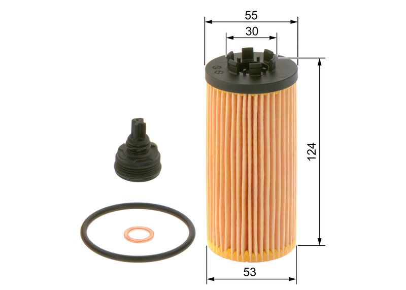 Bosch F026407277 Oil Filter - 1