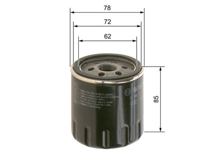 Bosch F026407300 Oil Filter - 5