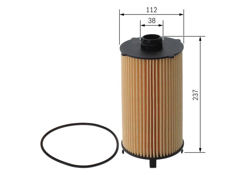 Bosch F026407303 Oil Filter - 5