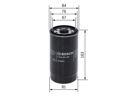 Bosch F026407304 Oil Filter - 5