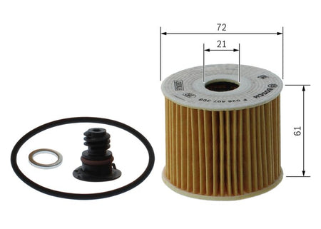 Bosch F026407308 Oil Filter - 5
