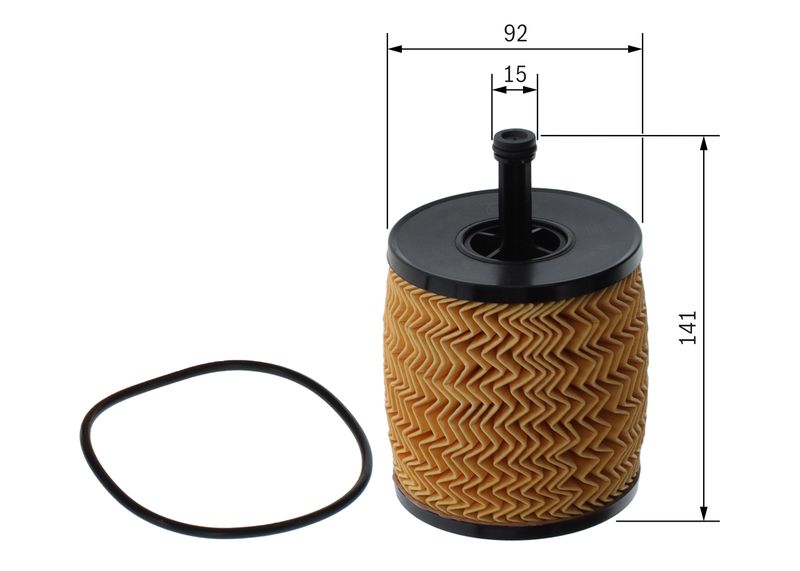 Bosch F026407322 Oil Filter - 5