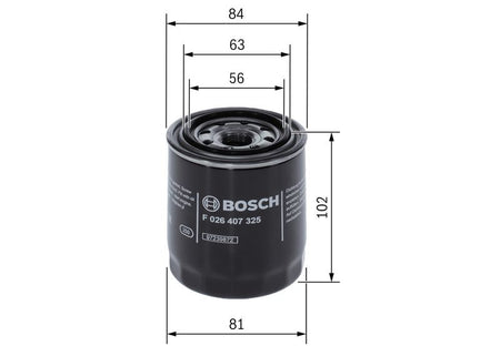 Bosch F026407325 Oil Filter - 1