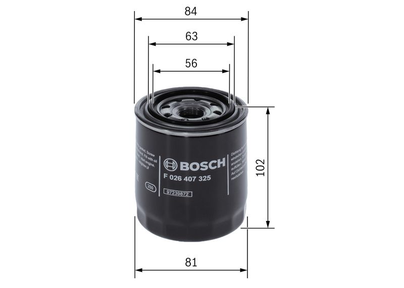 Bosch F026407325 Oil Filter - 1