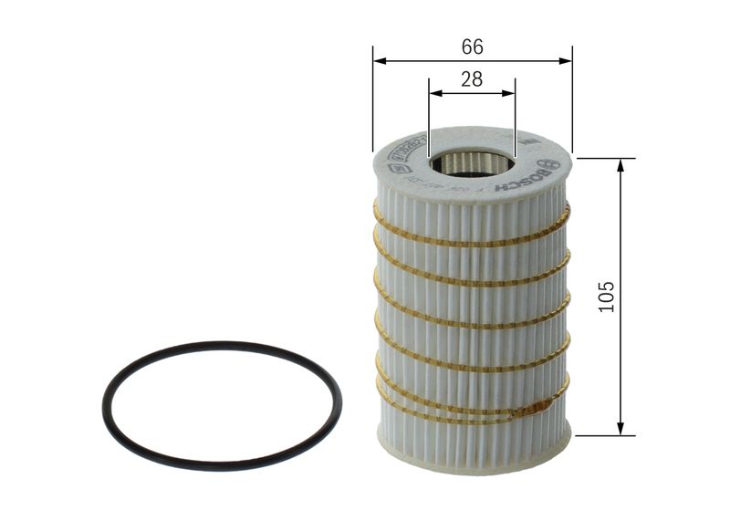 Bosch F026407331 Oil Filter - 5