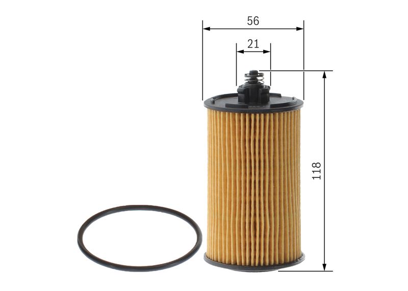 Bosch F026407338 Oil Filter - 5