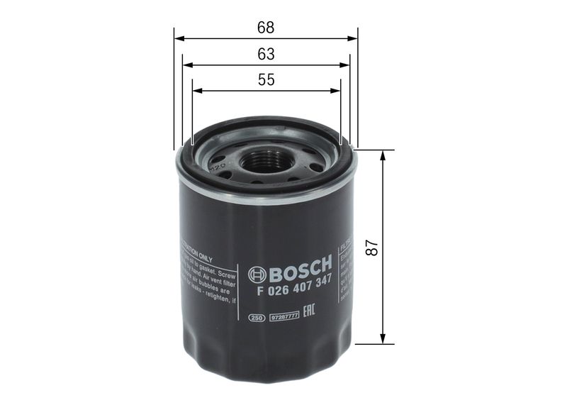 Bosch F026407347 Oil Filter - 5