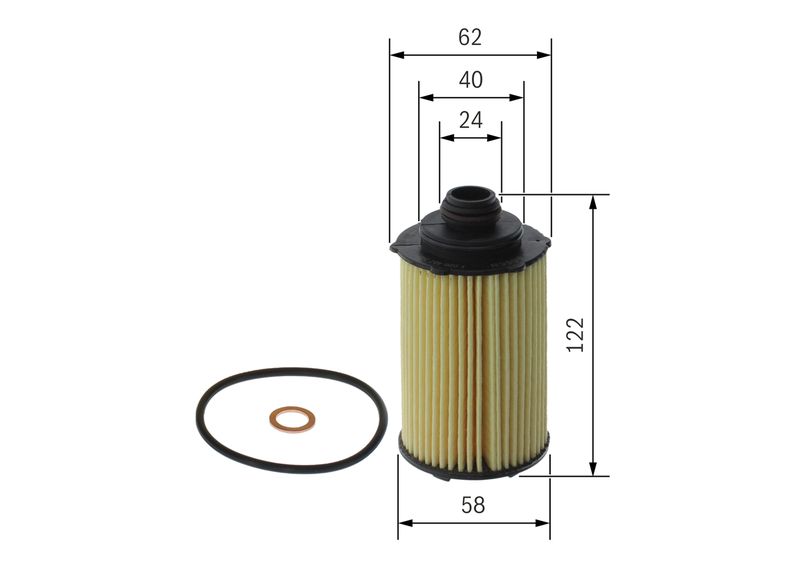 Bosch F026407348 Oil Filter - 1