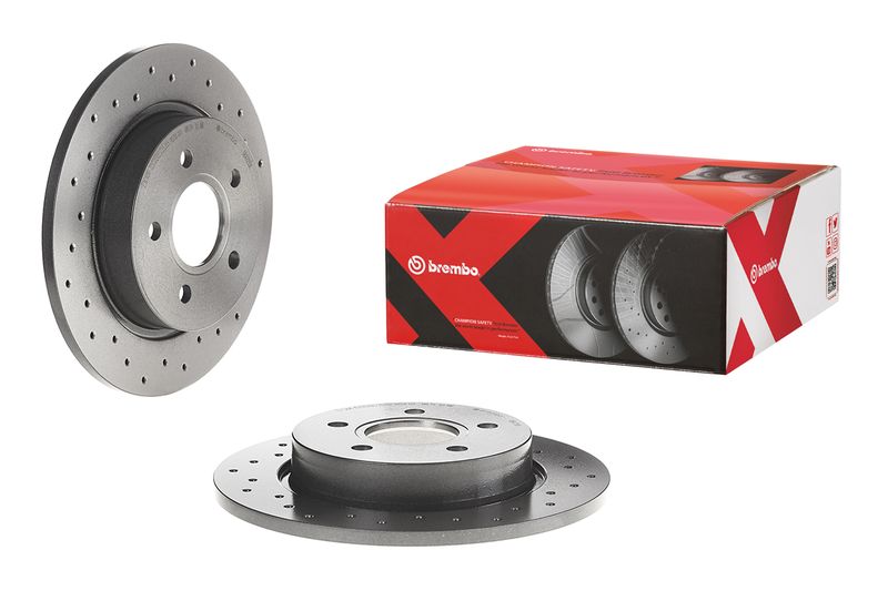 Brembo 08.A725.1X Brake Disc - 1
