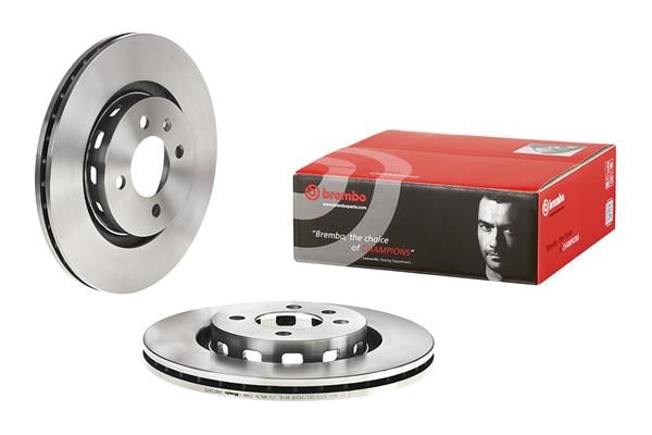 Brembo 09.6728.10 Brake Disc - 1