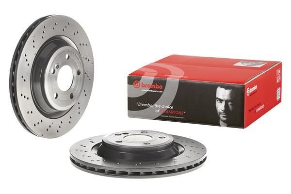 Brembo 09.B743.51 Brake Disc - 1
