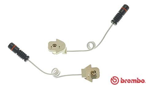 Brembo A00355 Warning Contact, brake pad wear - 1