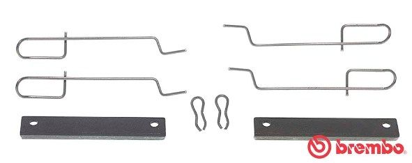 Brembo A02214 Accessory Kit, disc brake pad - 1