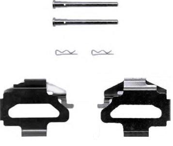Brembo A02231 Accessory Kit, disc brake pad - 1