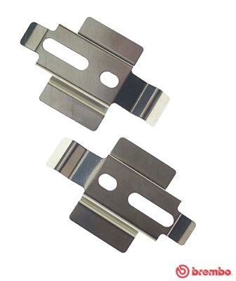 Brembo A02250 Accessory Kit, disc brake pad - 1