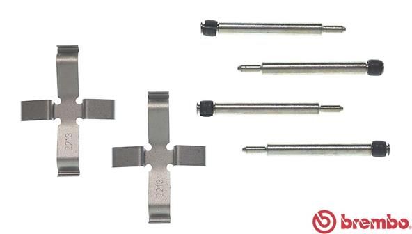 Brembo A02315 Accessory Kit, disc brake pad - 1