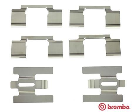Brembo A02317 Accessory Kit, disc brake pad - 1