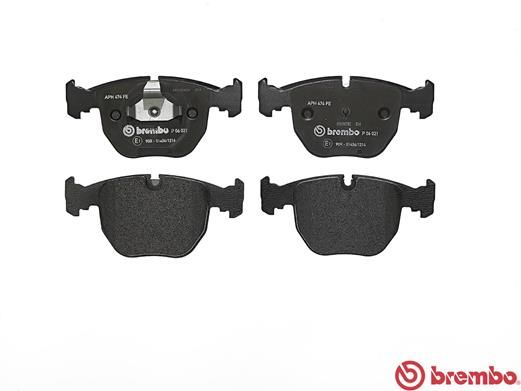 Brembo P06021 Brake Pad Set, disc brake - 2
