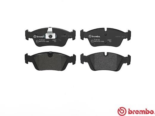 Brembo P06024 Brake Pad Set, disc brake - 2